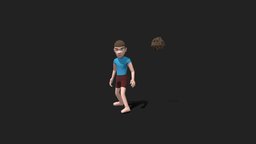 Free Cartoon Character Base Model