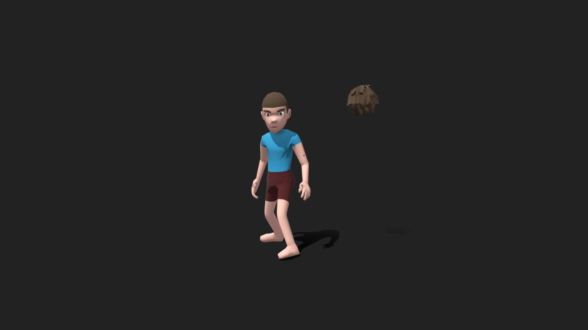 Free Cartoon Character Base Model 3d model