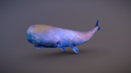 Cartoon Whale