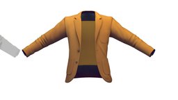 Cartoon High Poly Subdivision Sand Jacket