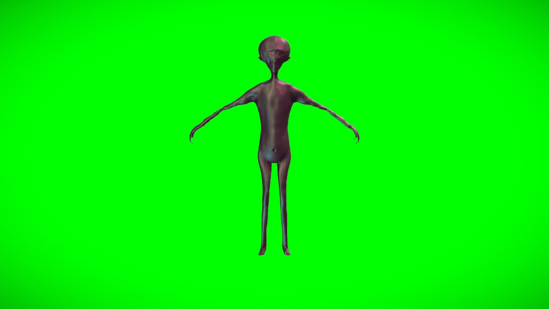 Howard the Alien 3d model