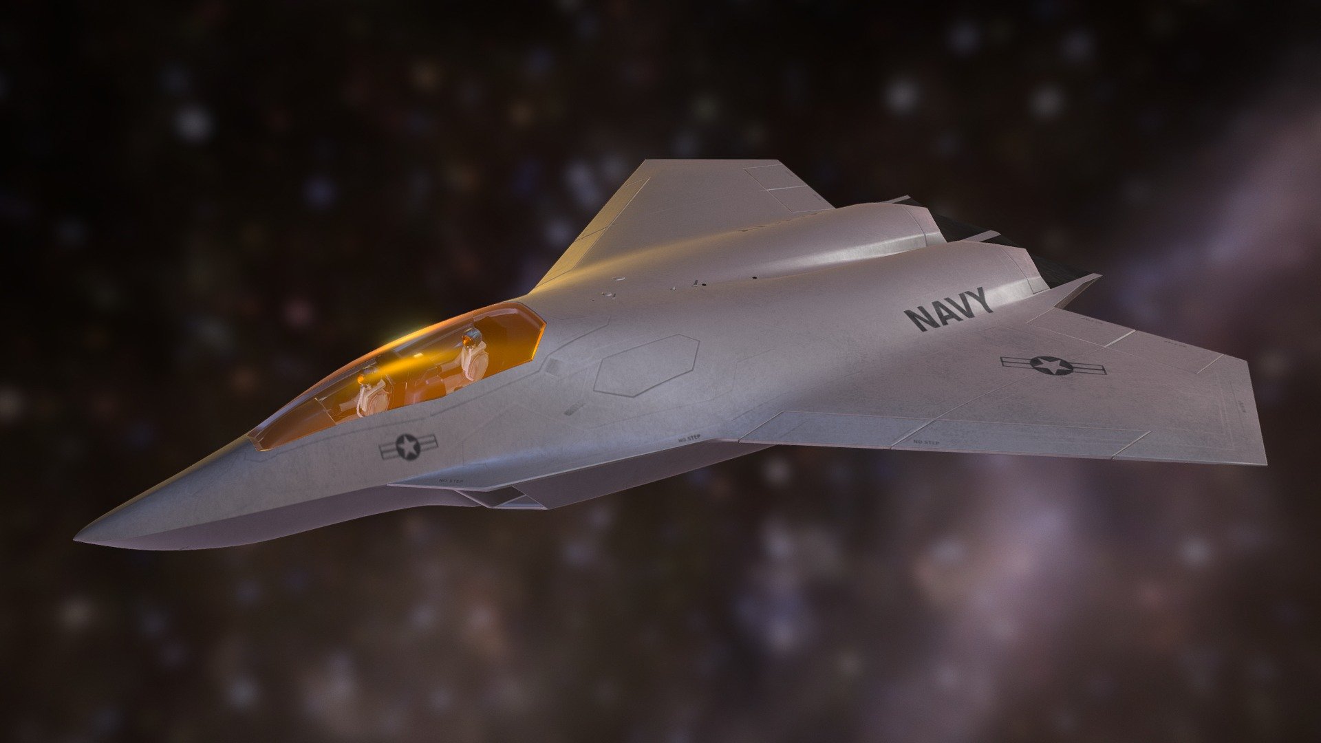 Boeing F/A-XX 3d model