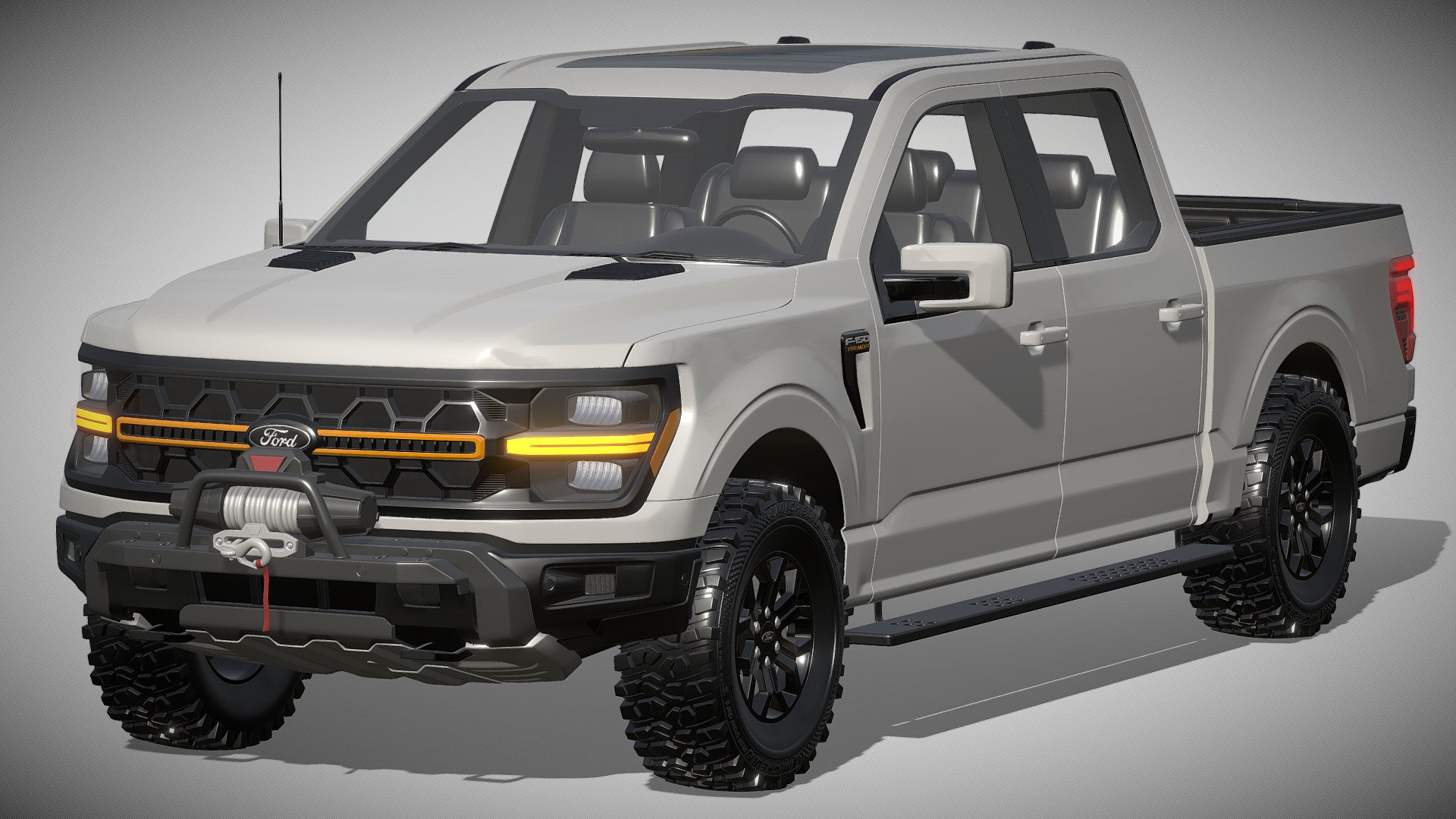 Ford F-150 Tremor 2024 3d model