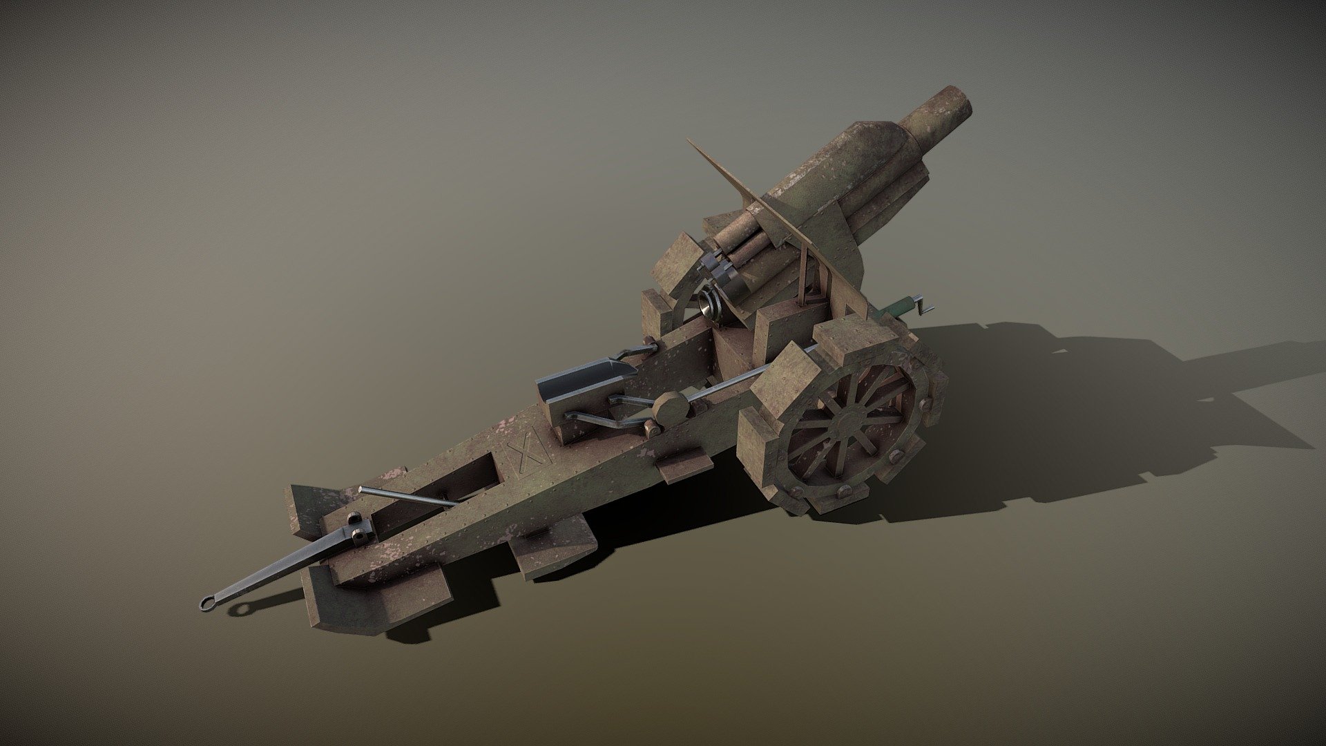 Morser M10 3d model