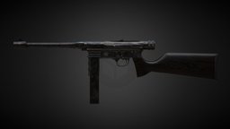 Halcon M1943 Submachine gun