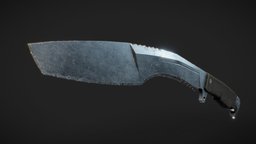 Kukri Blade (Game-ready-asset)