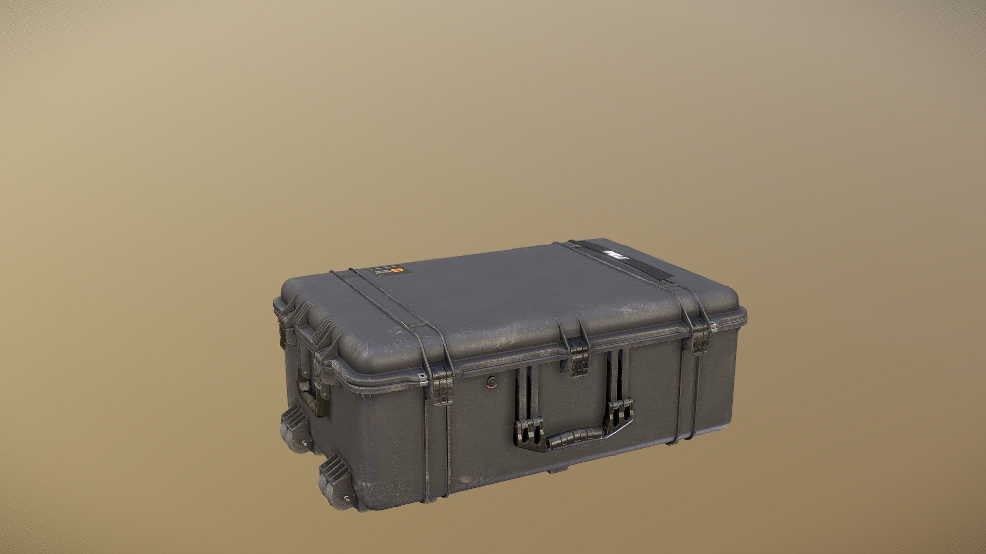 1650 pelican case 3d model