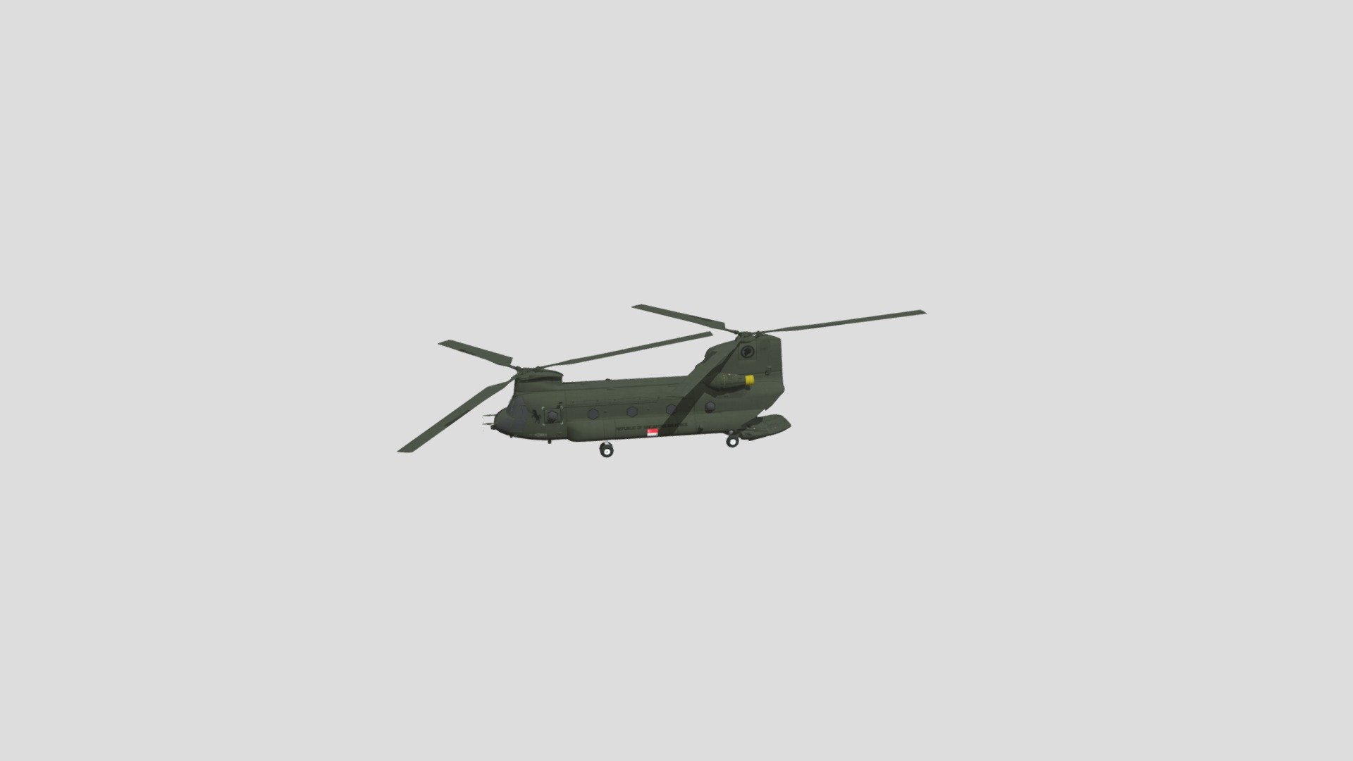 Chinook 3d model