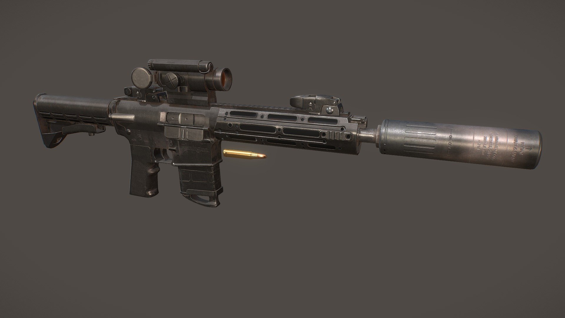 Remington R5 RGP 3d model