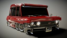 vintage-wagon cartoon car