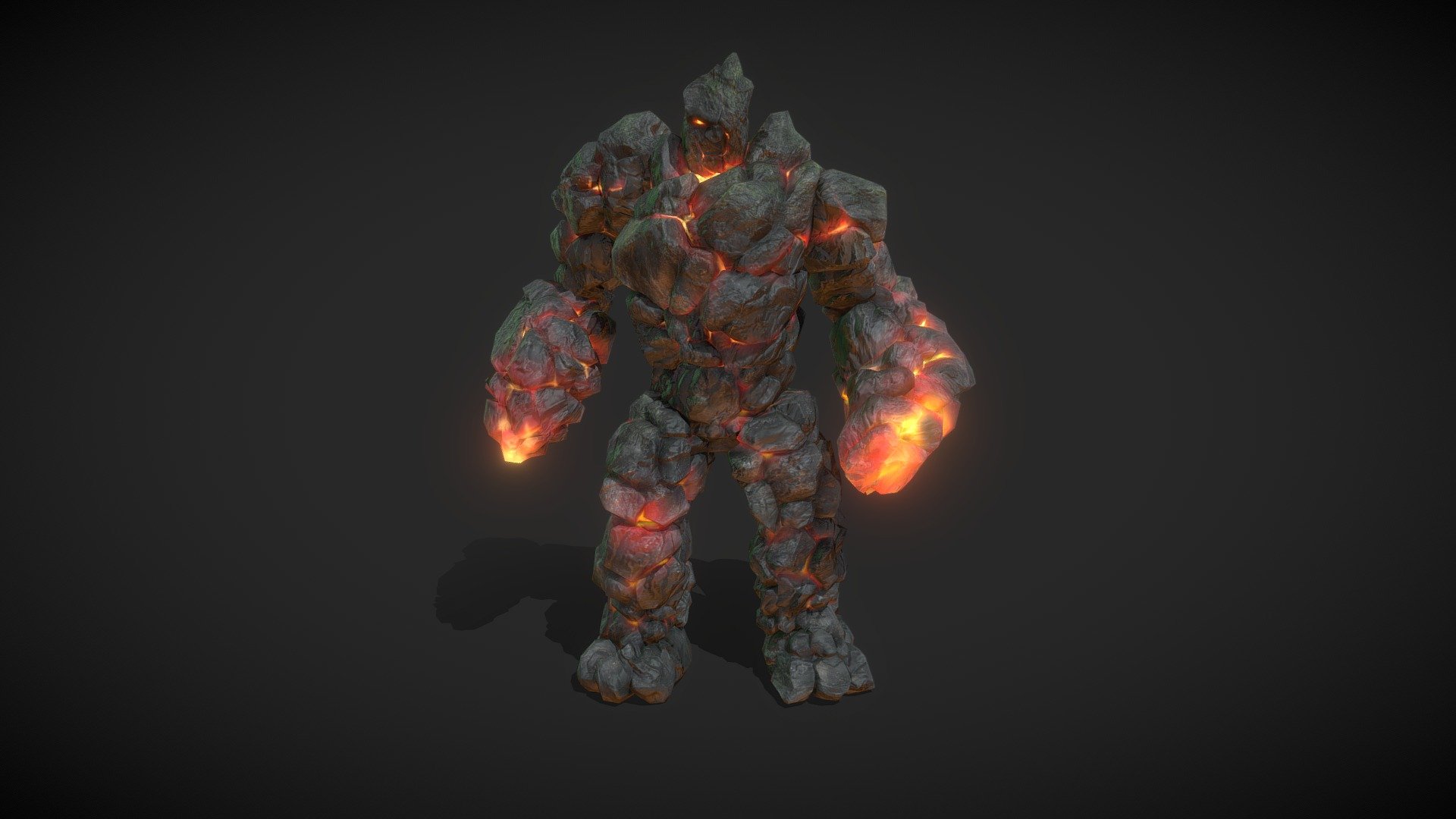 Golem 4 3d model