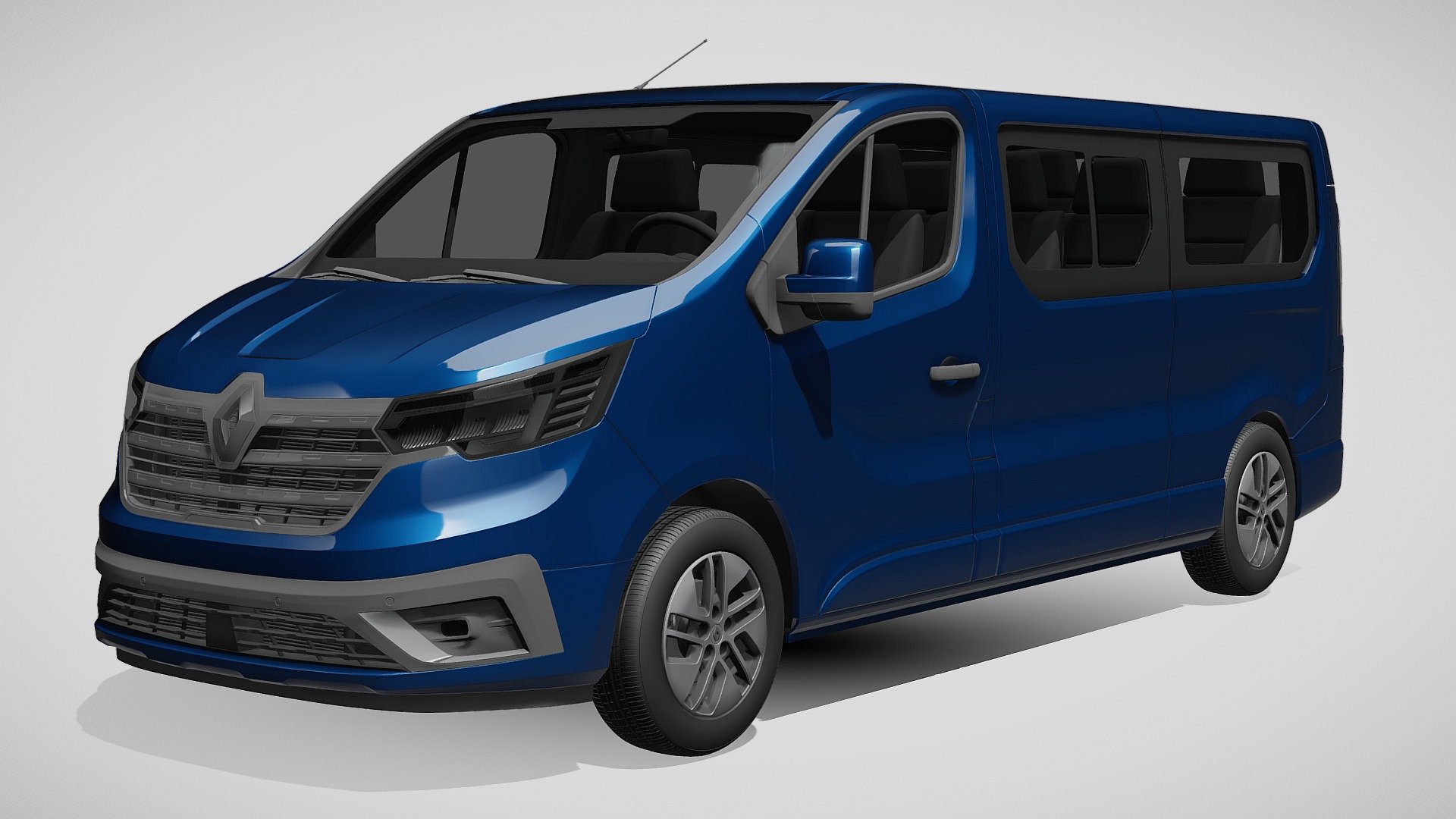 Renault Trafic Space Class LWB 2021 3d model