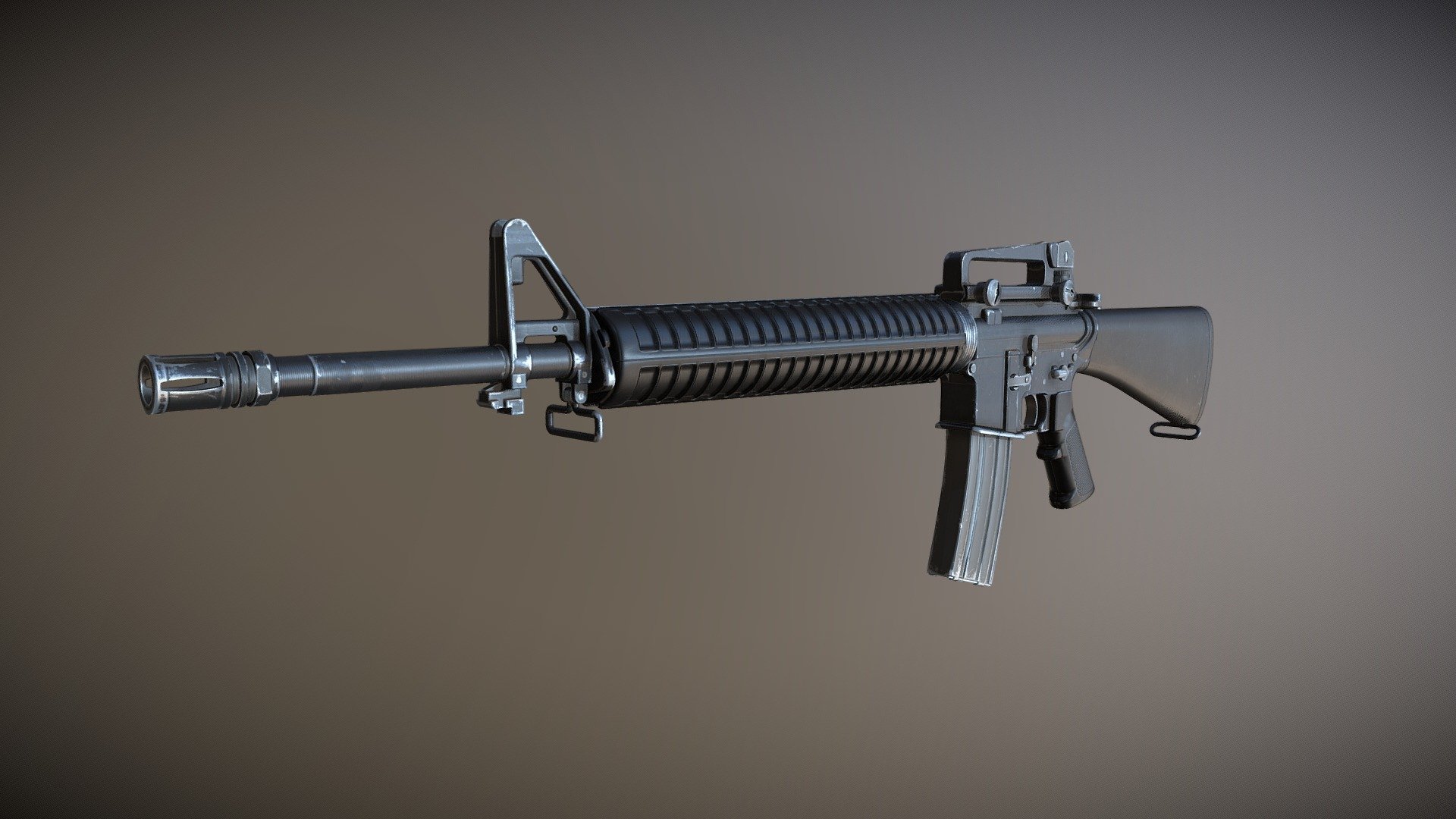 M16 3d model