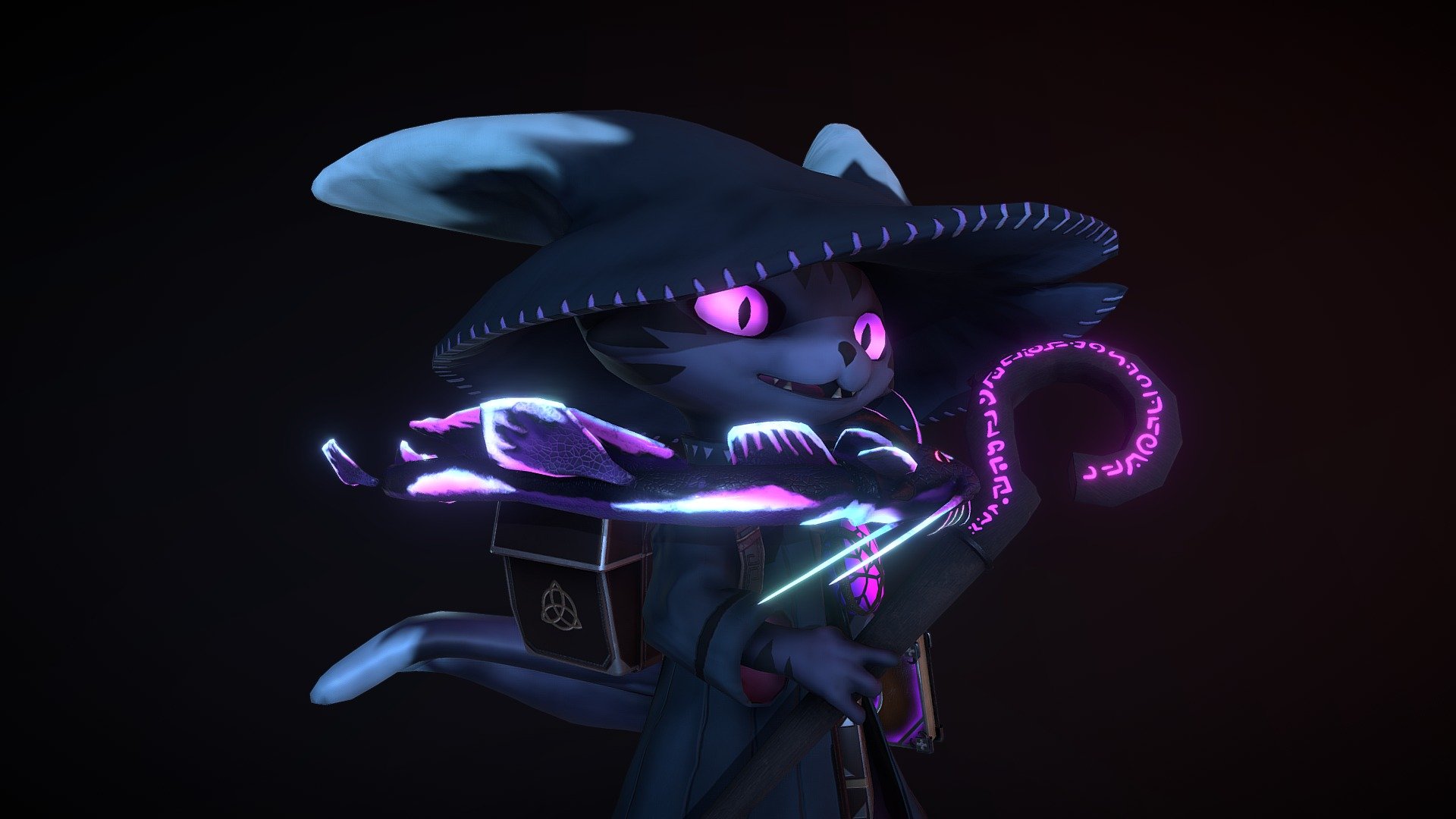 VoidMage cat 3d model