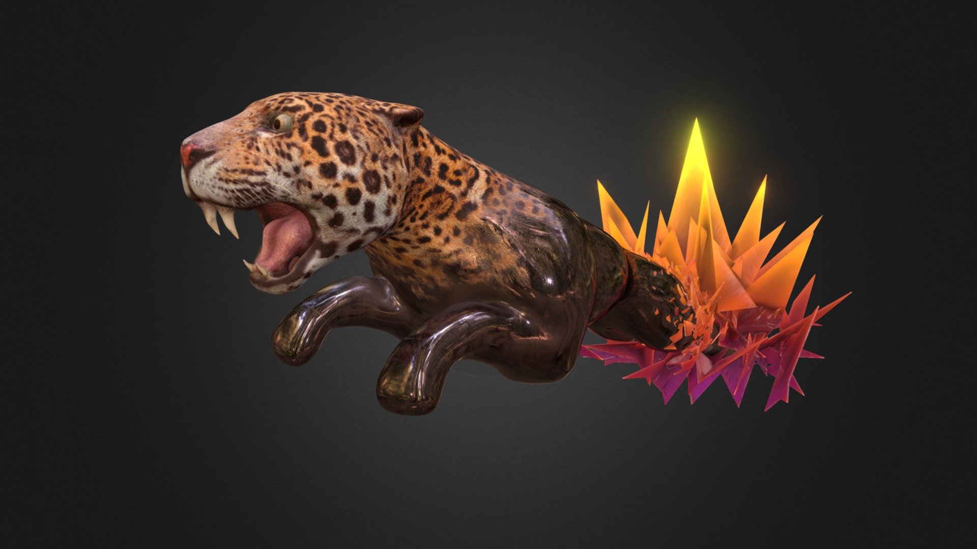 Jaguar Fx 3d model