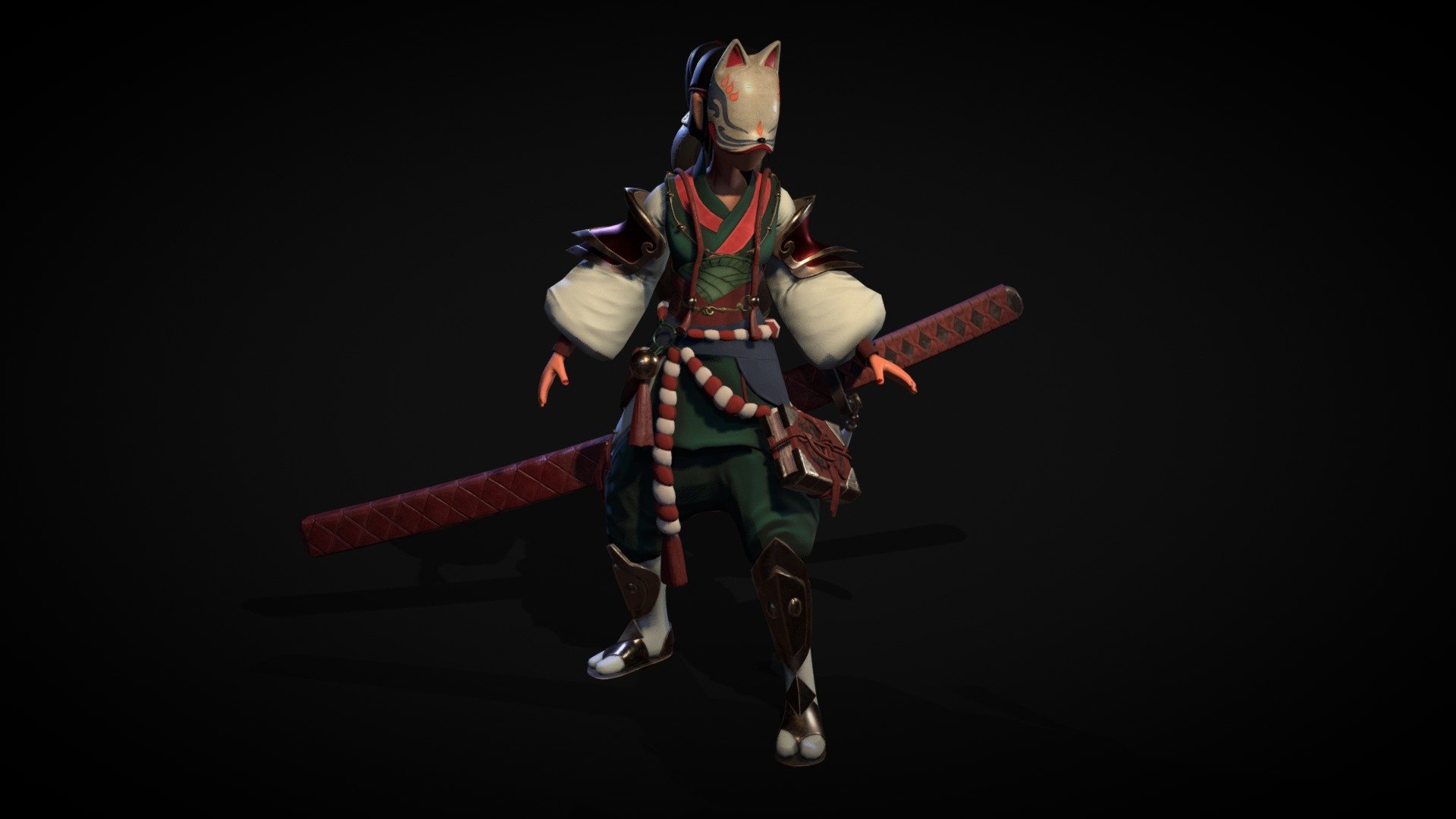 Stranger. Feudal Japan: The Shogunate Challenge 3d model