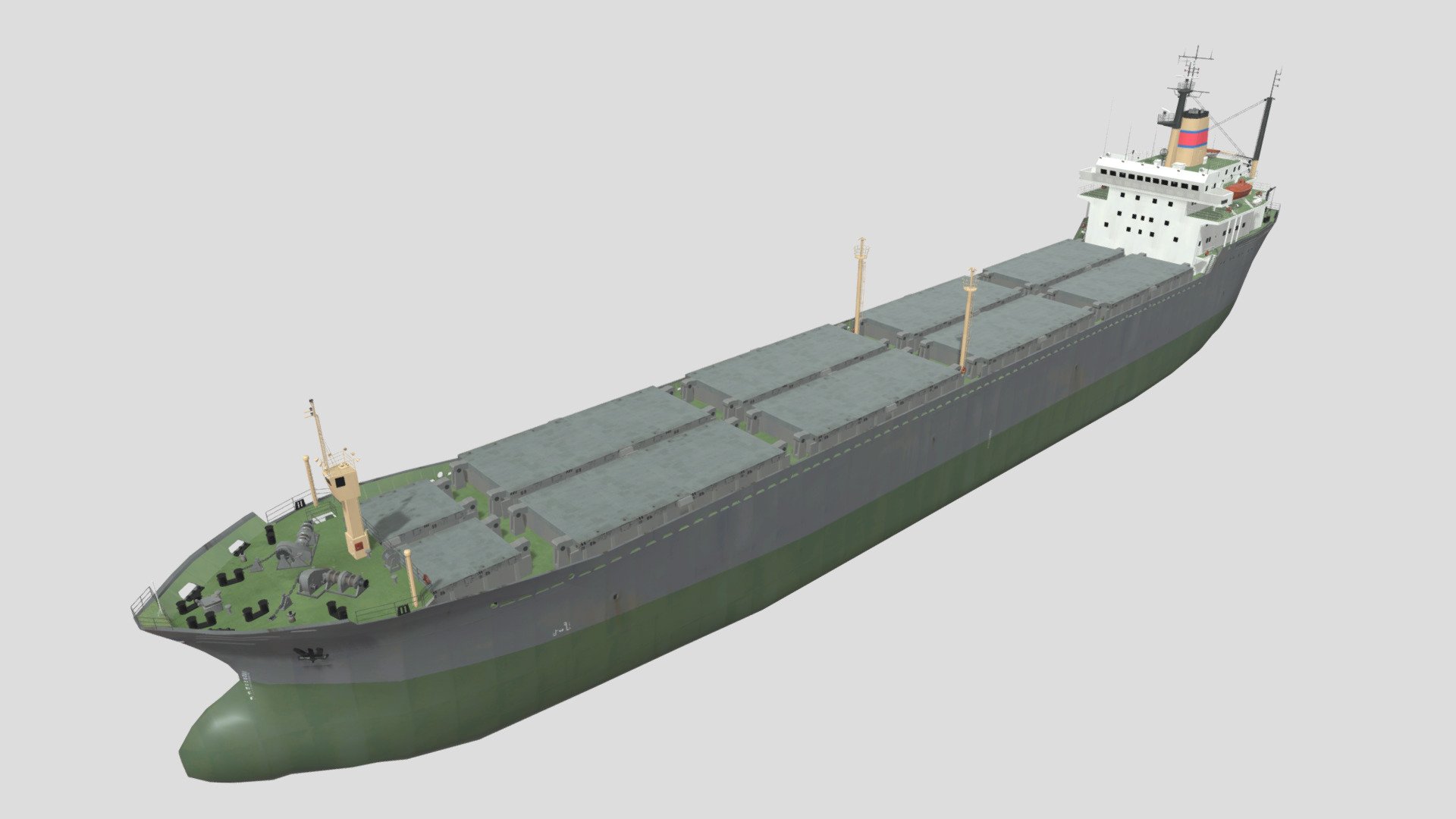 Bulker Typ OBC-III 3d model