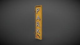 Parking sign