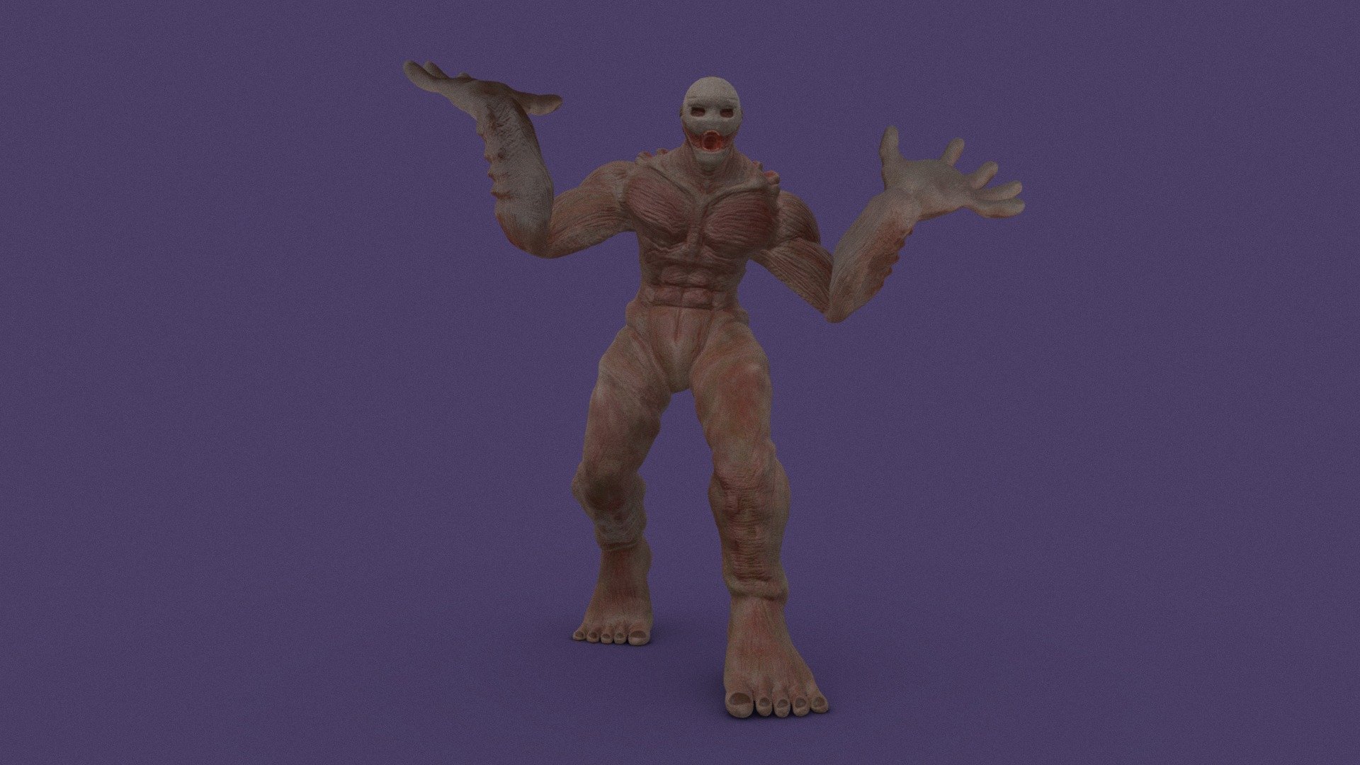 Atlas Kaiju 3d model