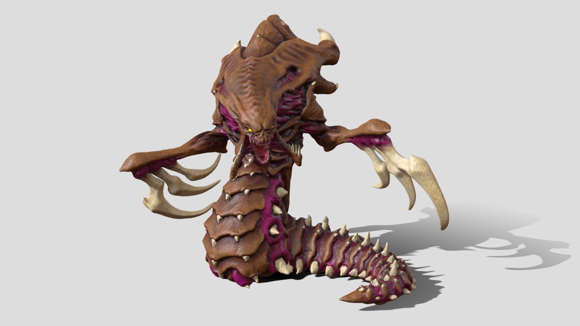 SC2 Hydralisk 3d model