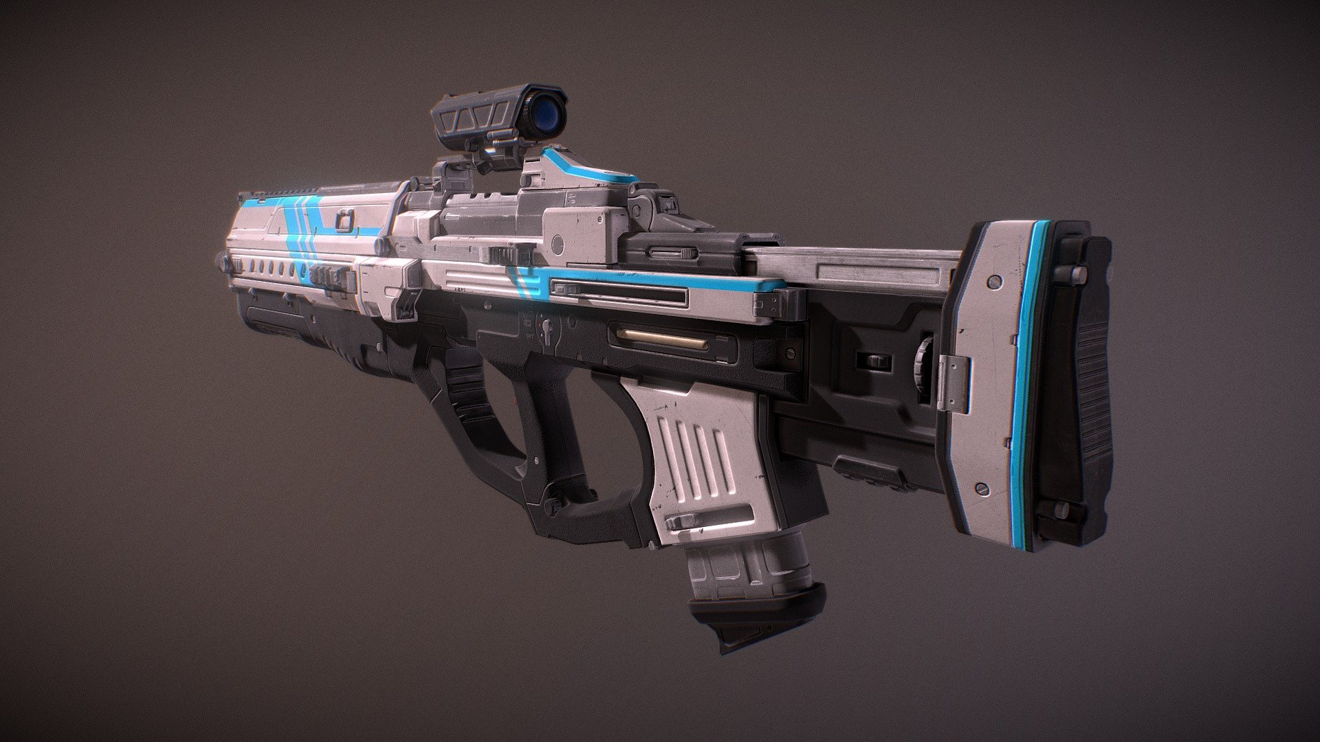 Assault Rifle 3d model