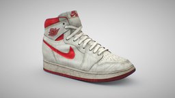 NIKE AIR JORDAN 1 HIGH 85 METALLIC RED