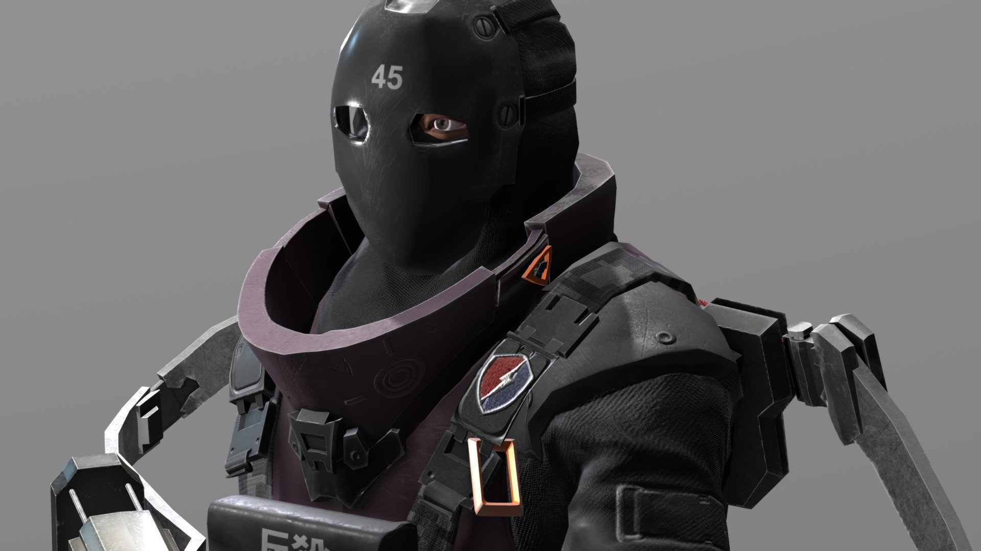 Taiwan Thunder Squad 3d model