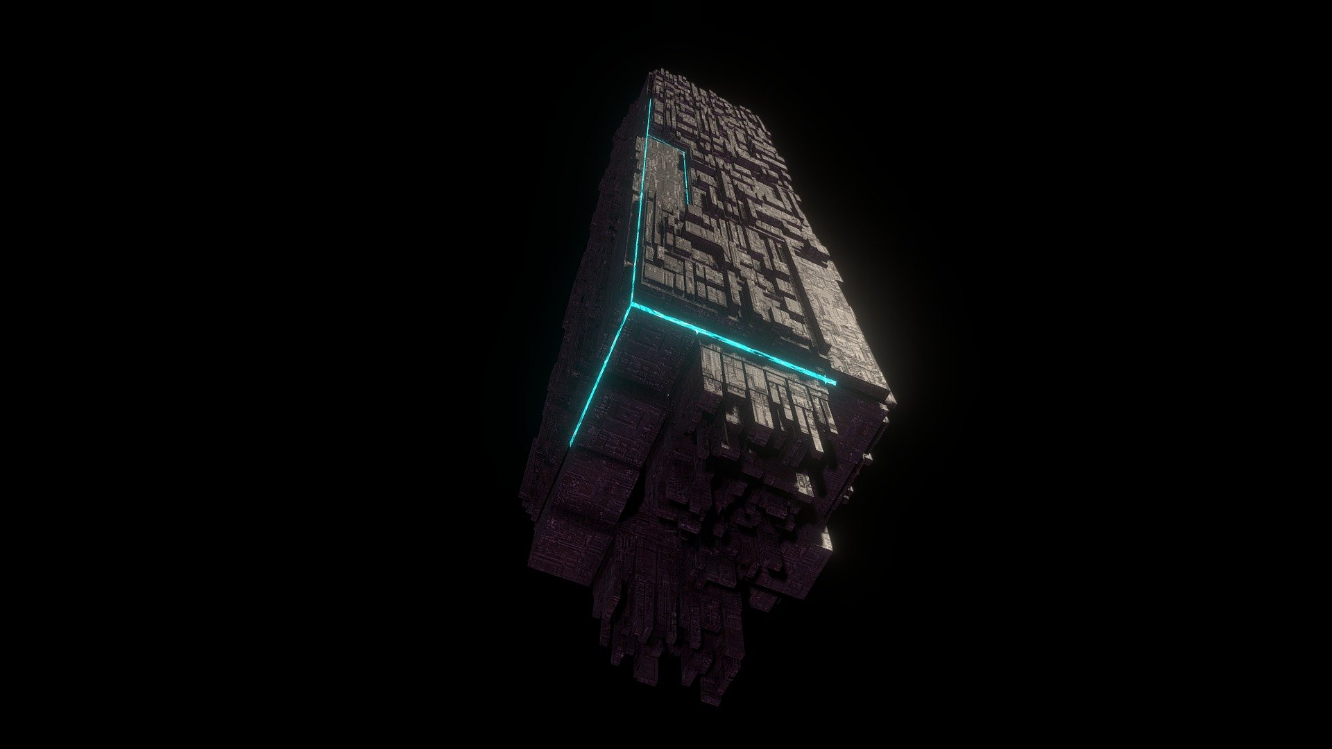 ALPHA TOWER 3d model