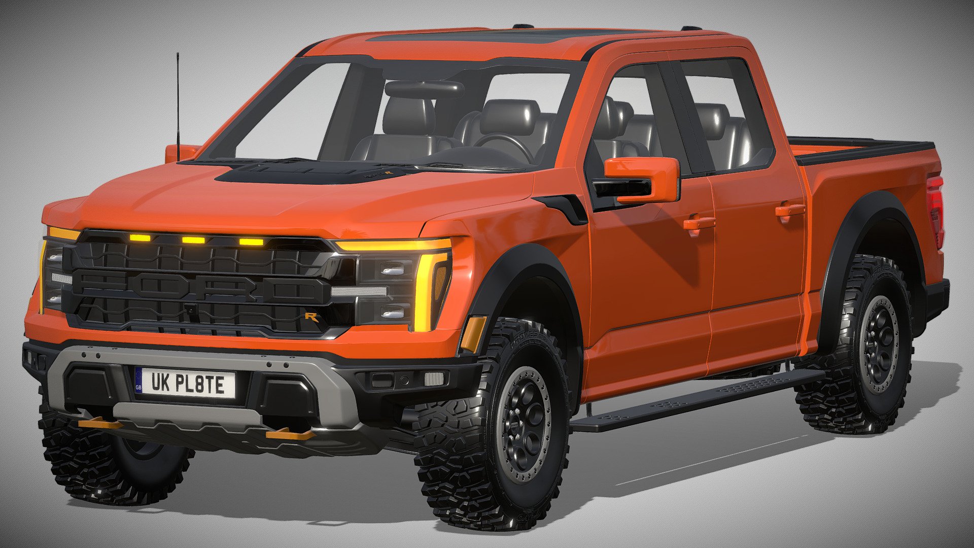 Ford F-150 Raptor 2024 3d model