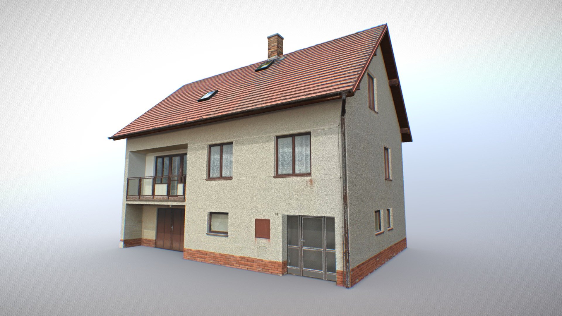 House realistic 3d model