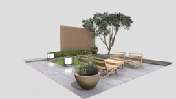 Roof Garden 3d