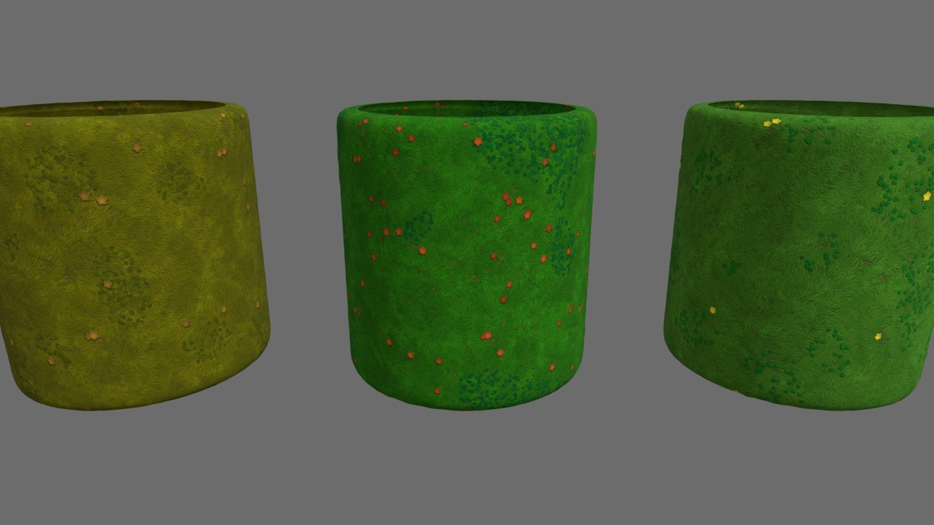 Stylized Grass 3d model