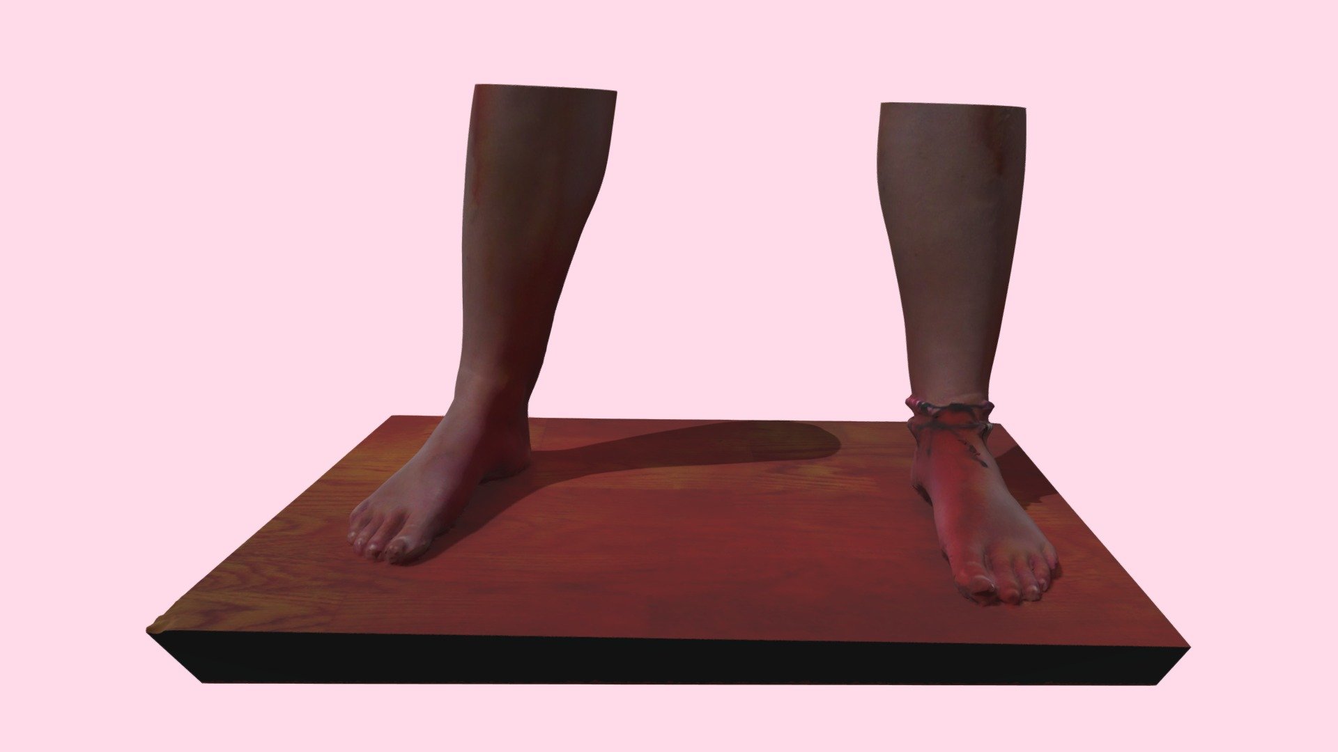 Feet sample 3d model