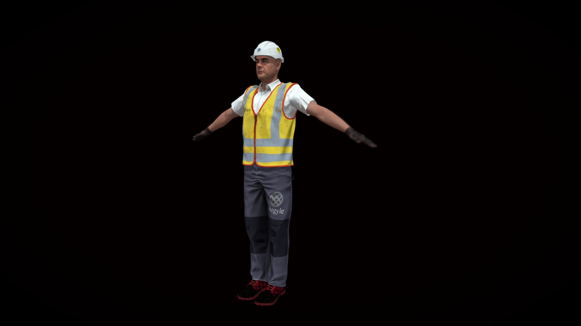 Construction Manager 3d model