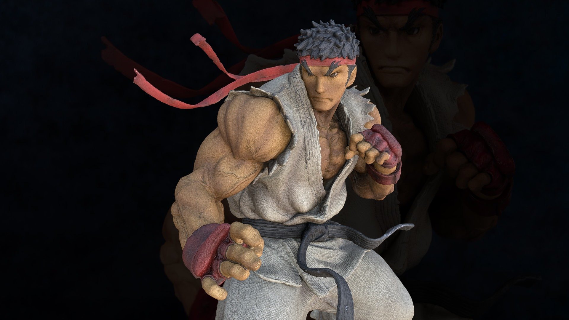 Ryu 3d model