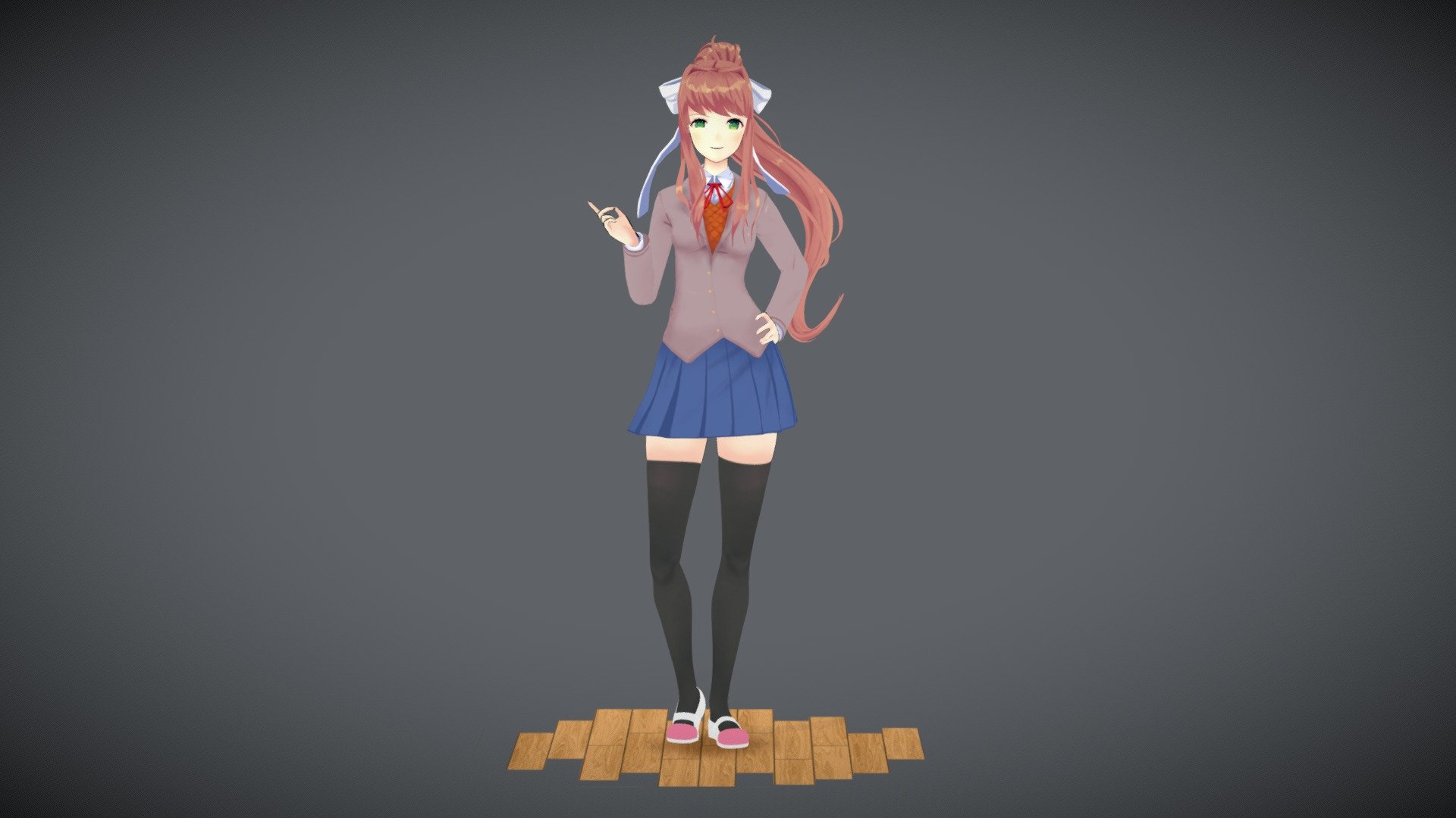 Monika Sketchfab 3d model