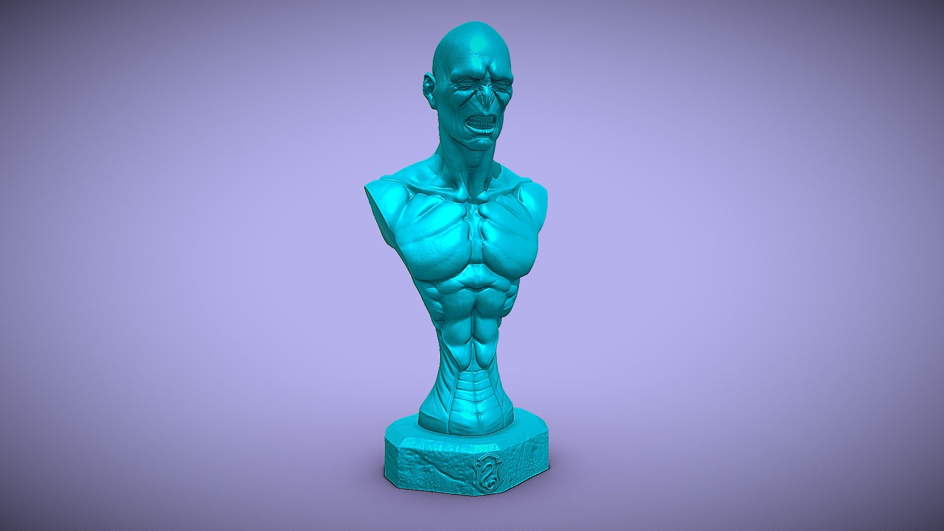 Lord Voldemort from Harry Potter for 3D printing 3d model