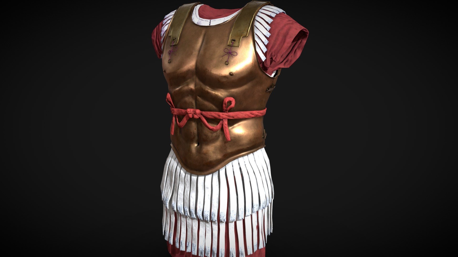 Armour of Gaius Julius Caesar 3d model