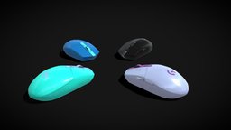 Logitech G305 (Low Poly)