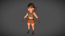 Stylized Female Character