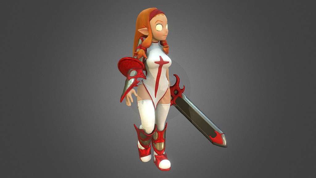 Wakfu Fanart 3d model