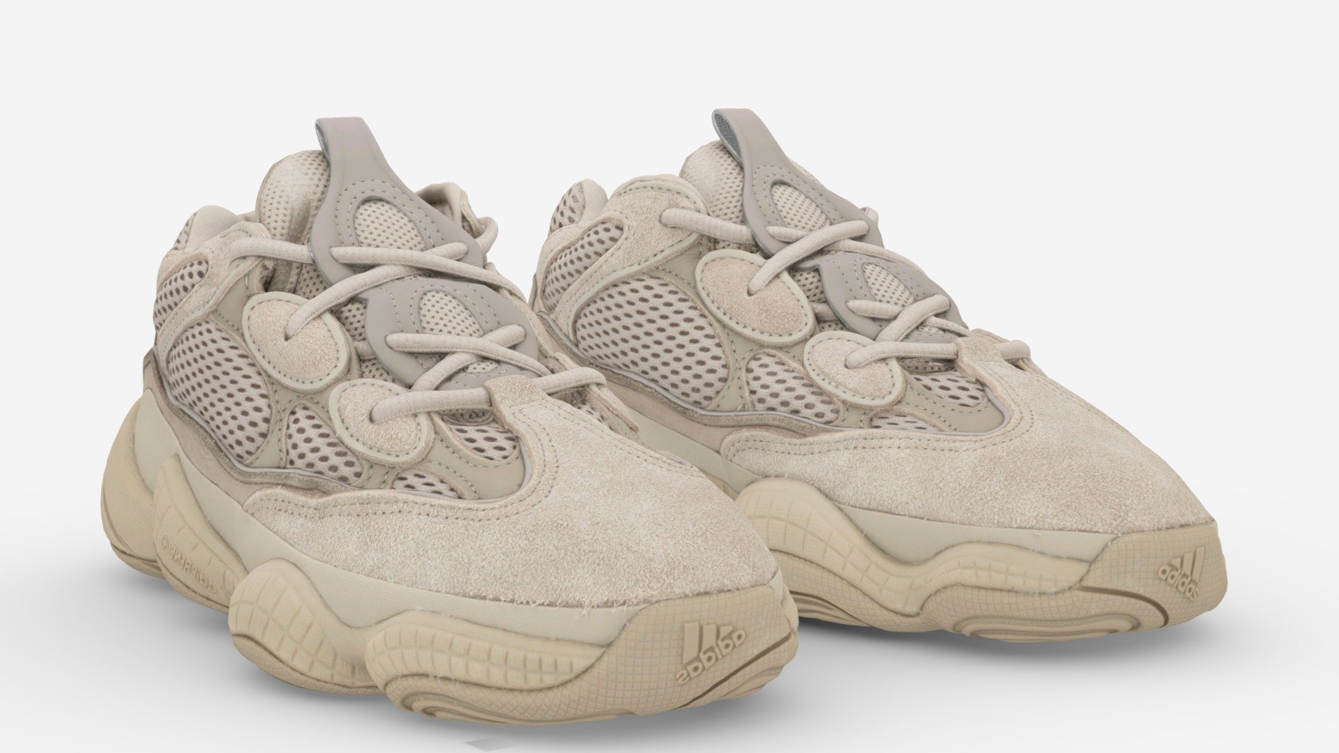 Yeezy Boost 500 3d model