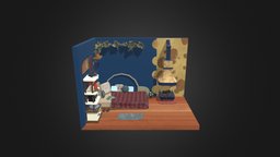 3D Cartoon Room Sample