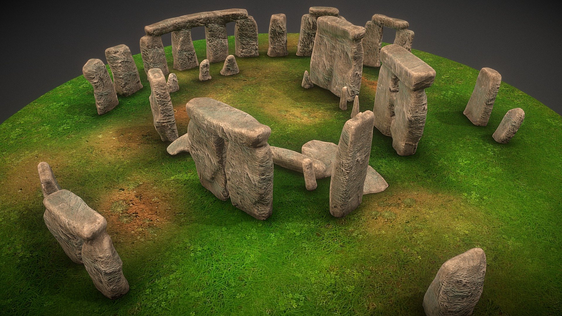 Stonehenge 3d model