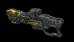 Sci fi EMP assault rifle