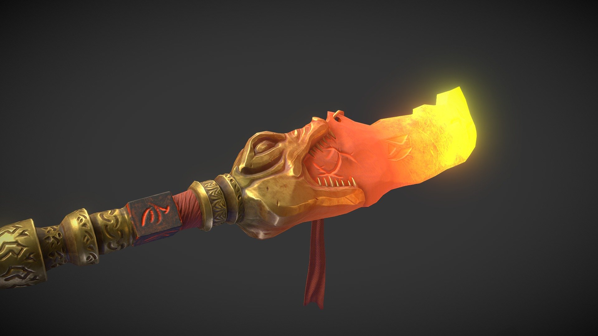 The Dragons Breath 3d model