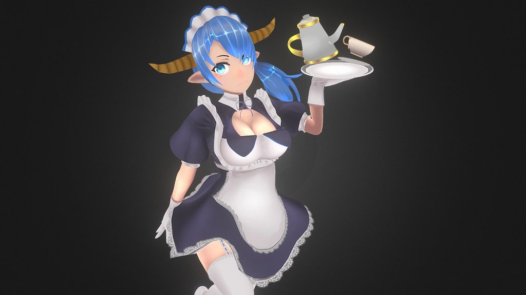 maid 3d model