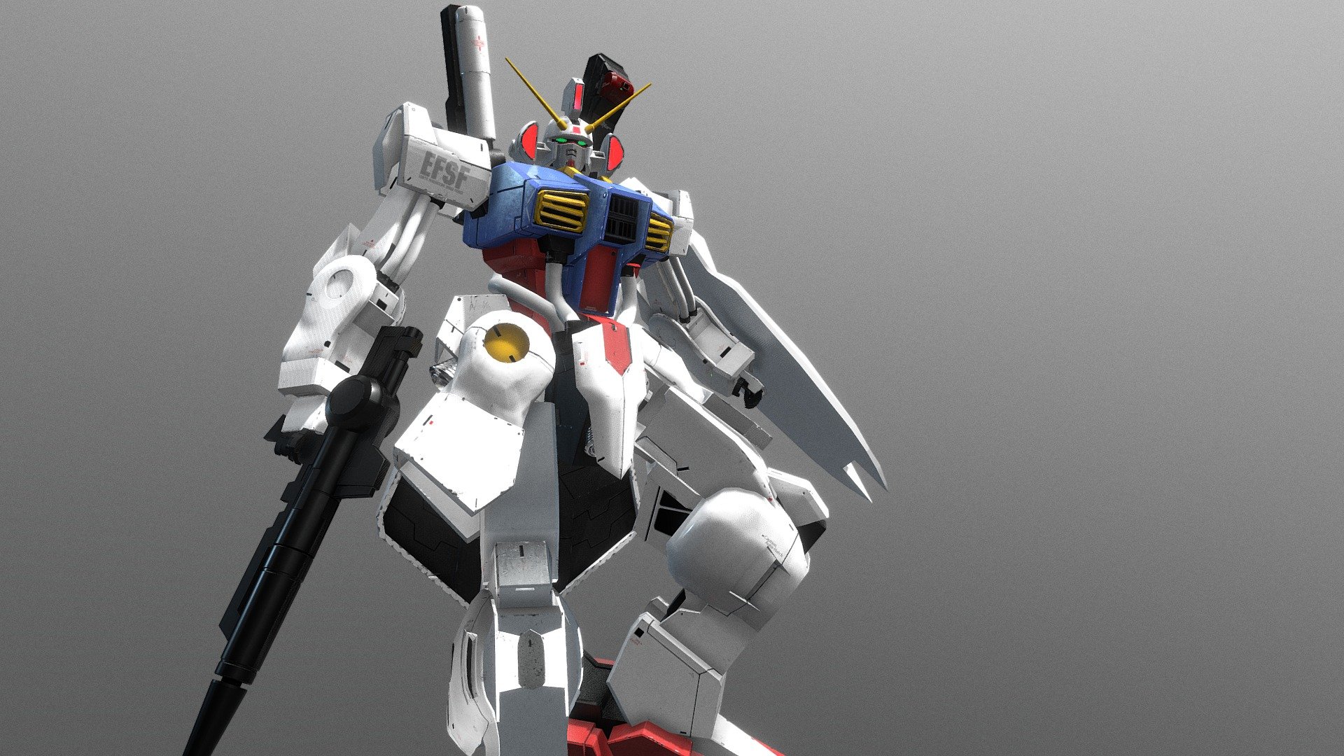 ORX-012 Gundam Mk-IV 3d model