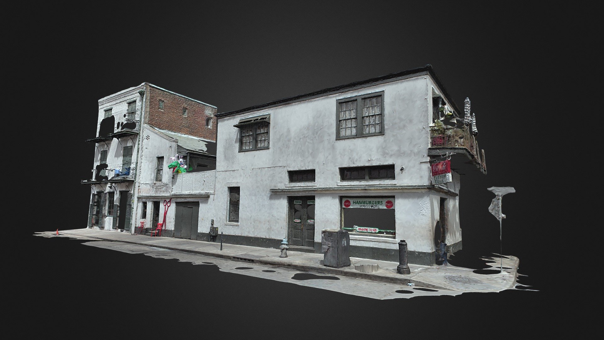 Clover Grill. New Orleans. 3d model