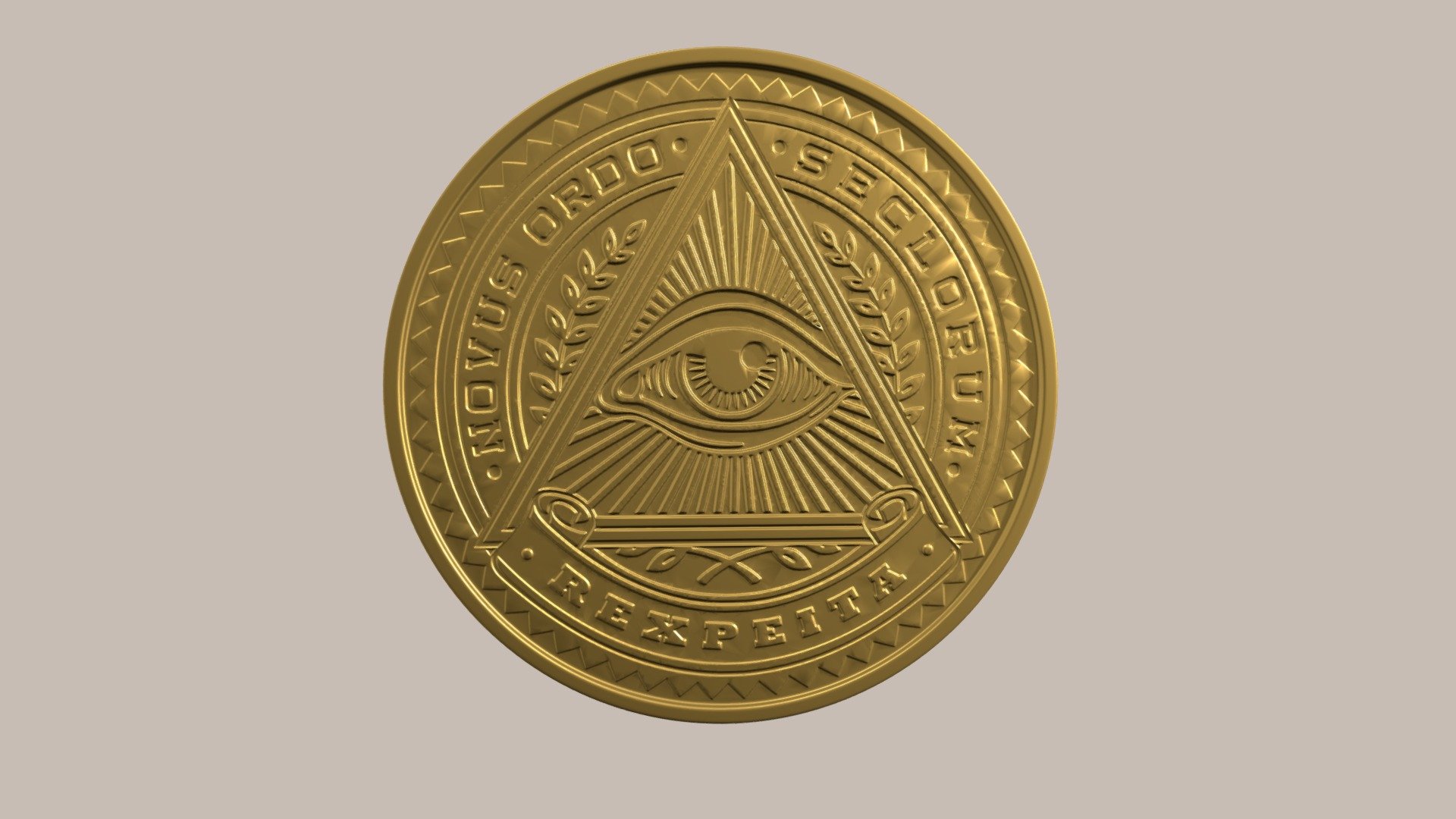 The Great Seal 3d model